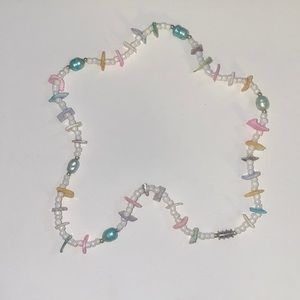 White Sea rocks necklace